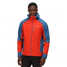 Regatta All-Season Jacket Highton Pro (waterproof, breathable and with built-in flashlight) fire red/blue Men